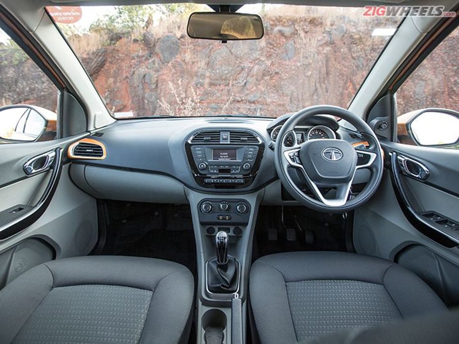 Tata Zica Review interior dashboard