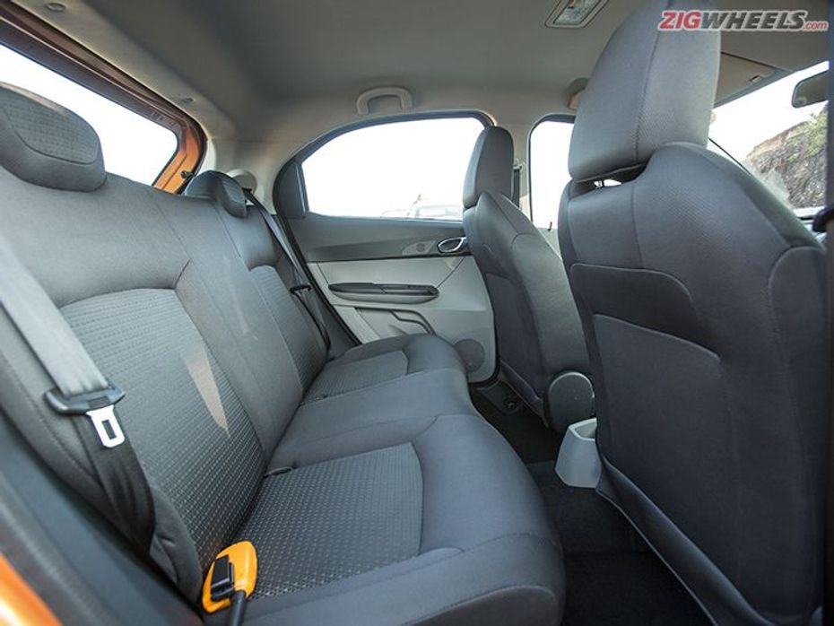 Tata Zica Review rear seats
