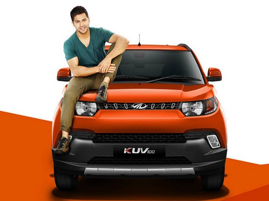 Varun Dhawan is the brand ambassador for Mahindra KUV10