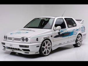 The tricked-out Volkswagen Jetta from the first Fast and Furious movie ...