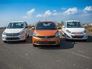 Tata Tiago vs Maruti Celerio vs Hyundai i10 Petrol Comparison Review