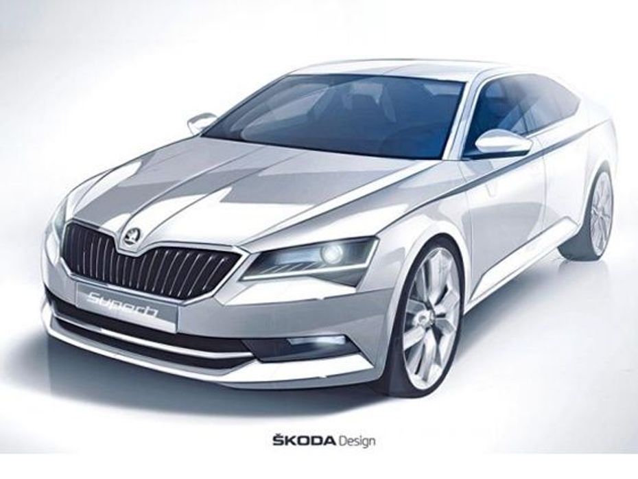 All-new 2015 Skoda Superb set to debut on February 17