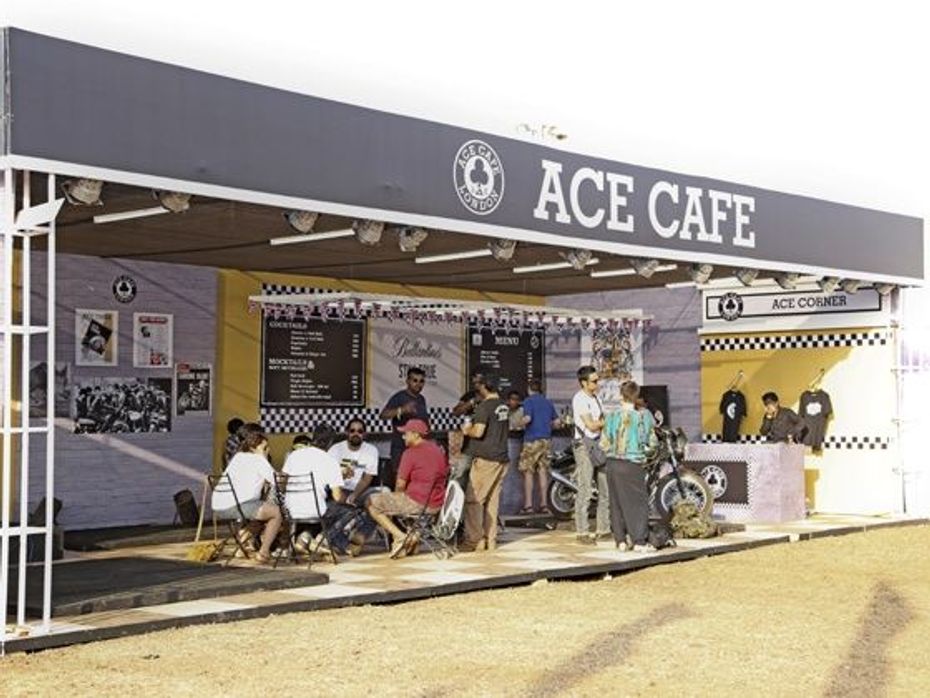 Ace Cafe London at IBW 2015