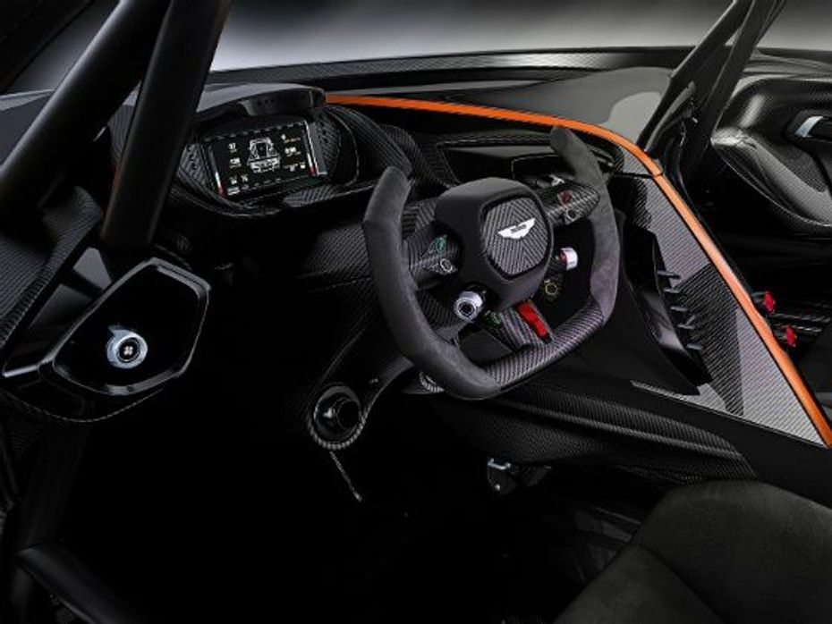 Aston Martin Vulcan unveiled interior