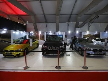BMW at Mumbai International Motor Show 2015
