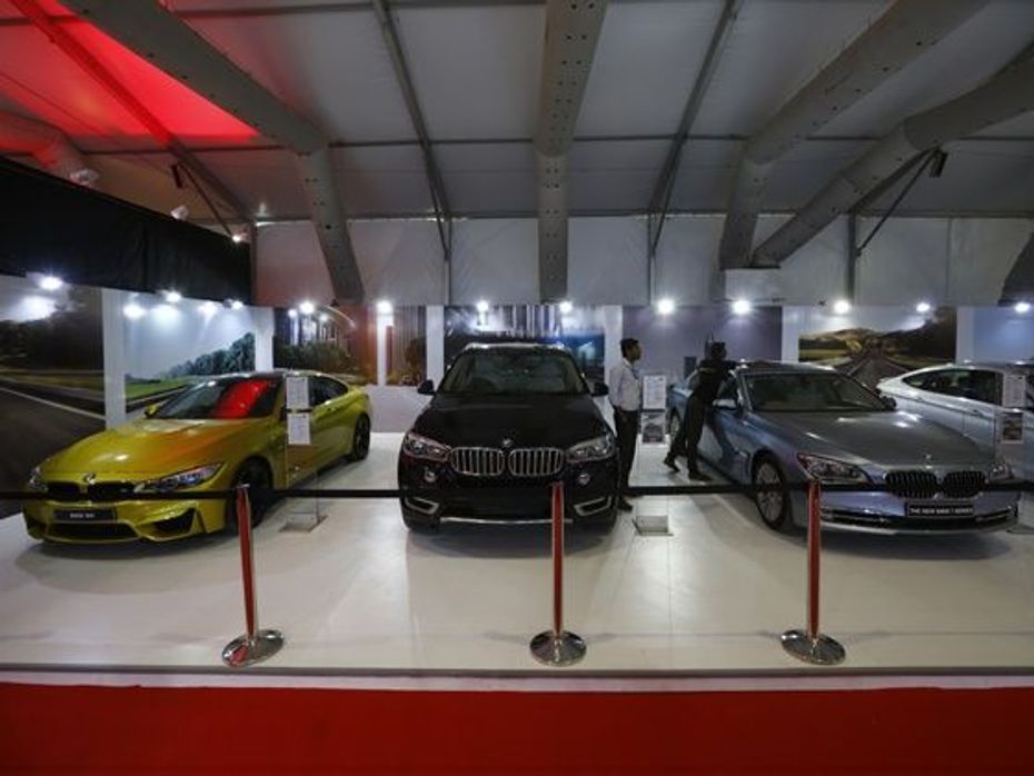 BMW at Mumbai International Motor Show 2015