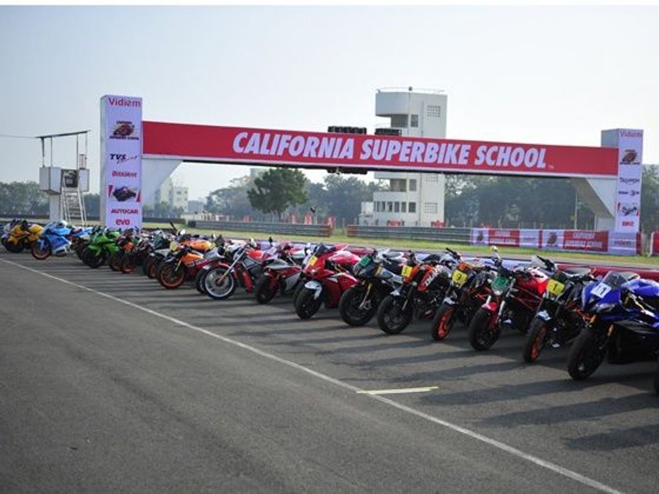 California Superbike School India 2015