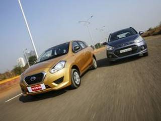 Datsun Go Plus vs Hyundai Grand i10 Petrol Comparison Review