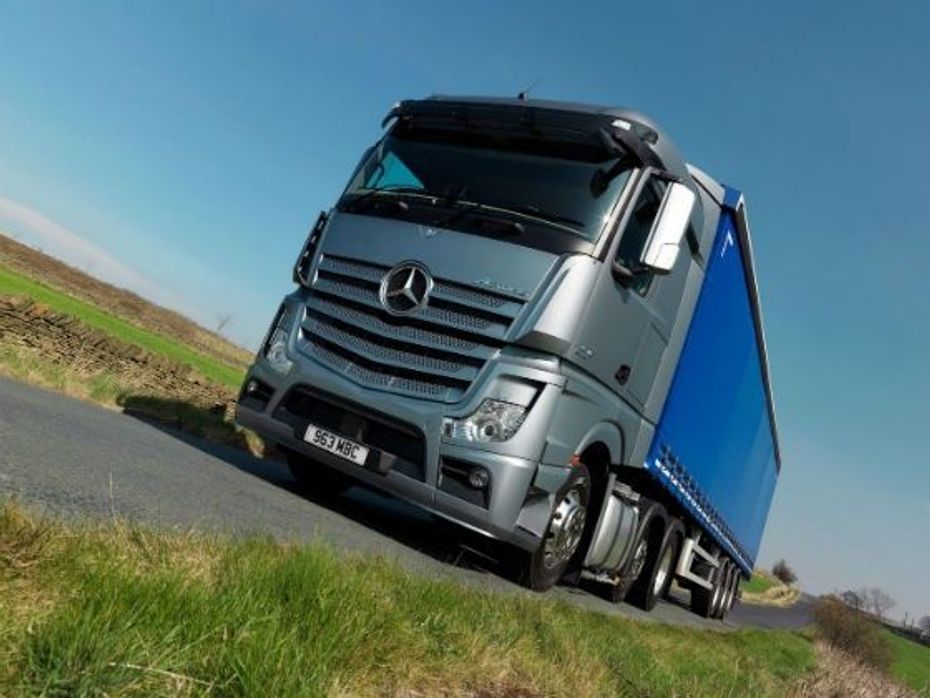 Mercedes Actros for representation purpose only