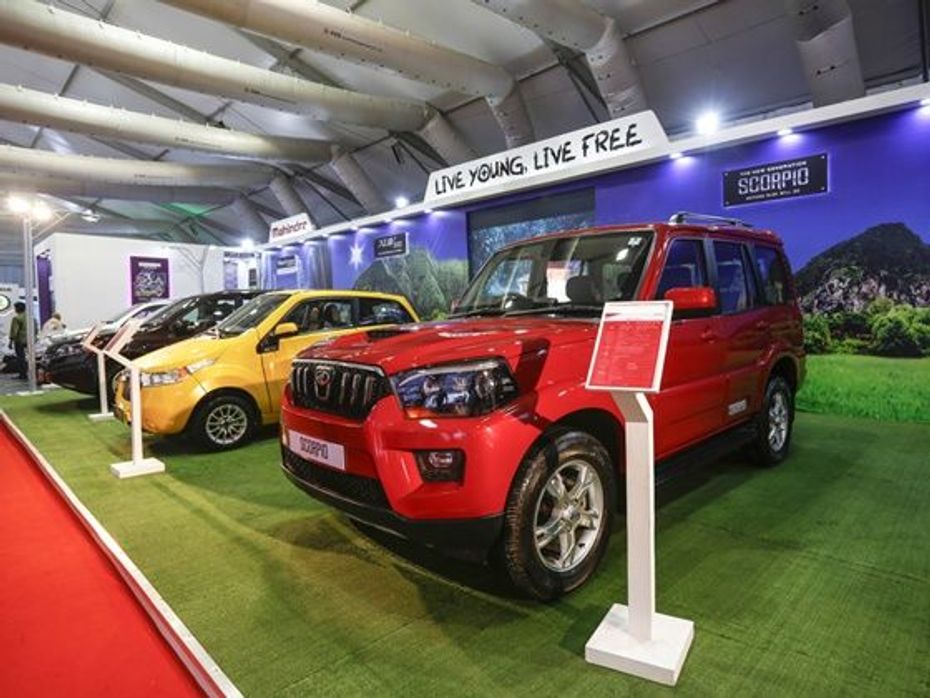 Mahindra at Mumbai International Motor Show 2015