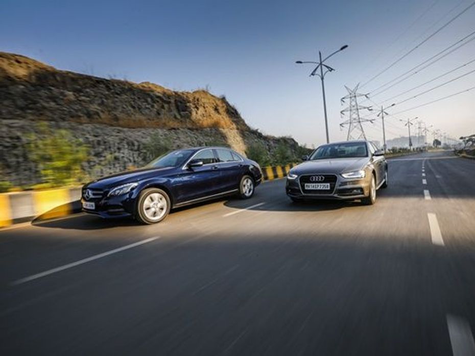 Mercedes-Benz C-Class vs Audi A4 comparison review