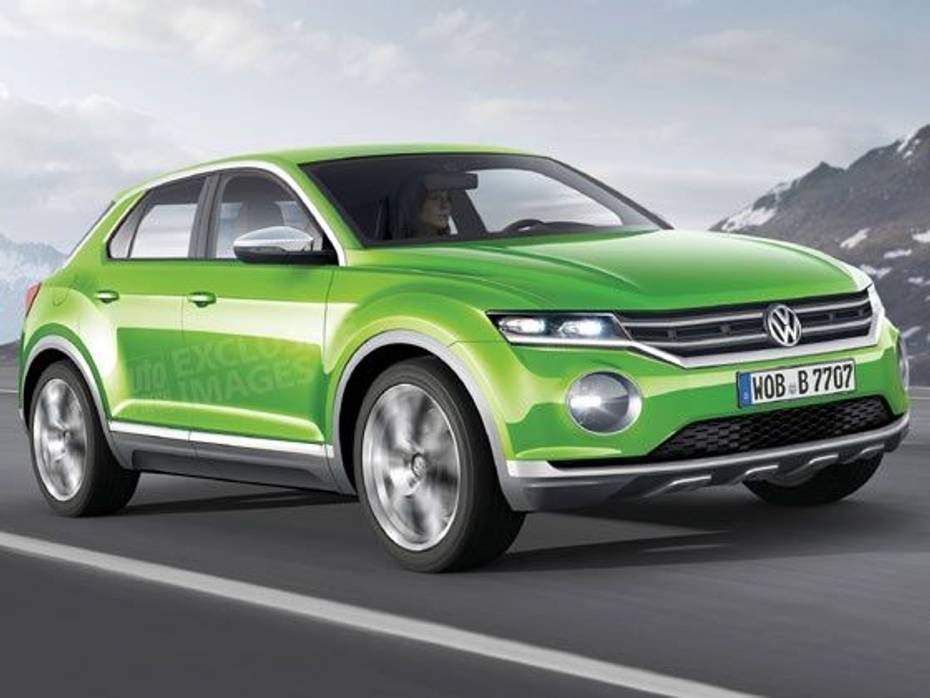 Volkswagen Polo-based SUV rendering