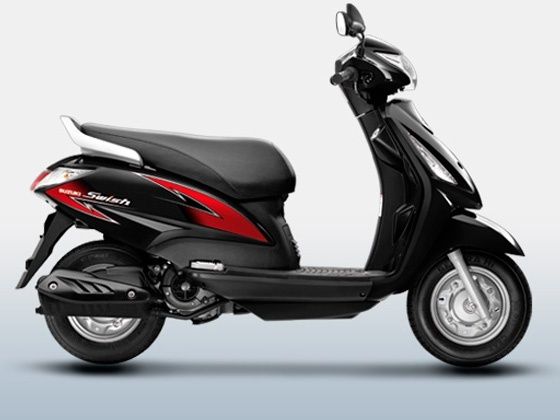 swish scooty price