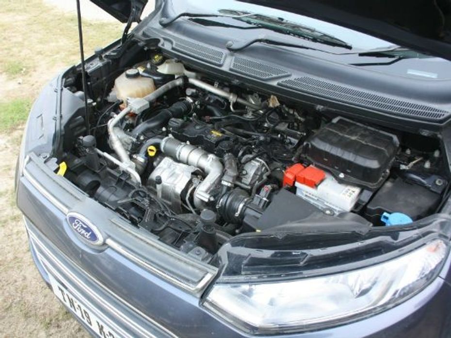 Ford EcoSport Engine shot