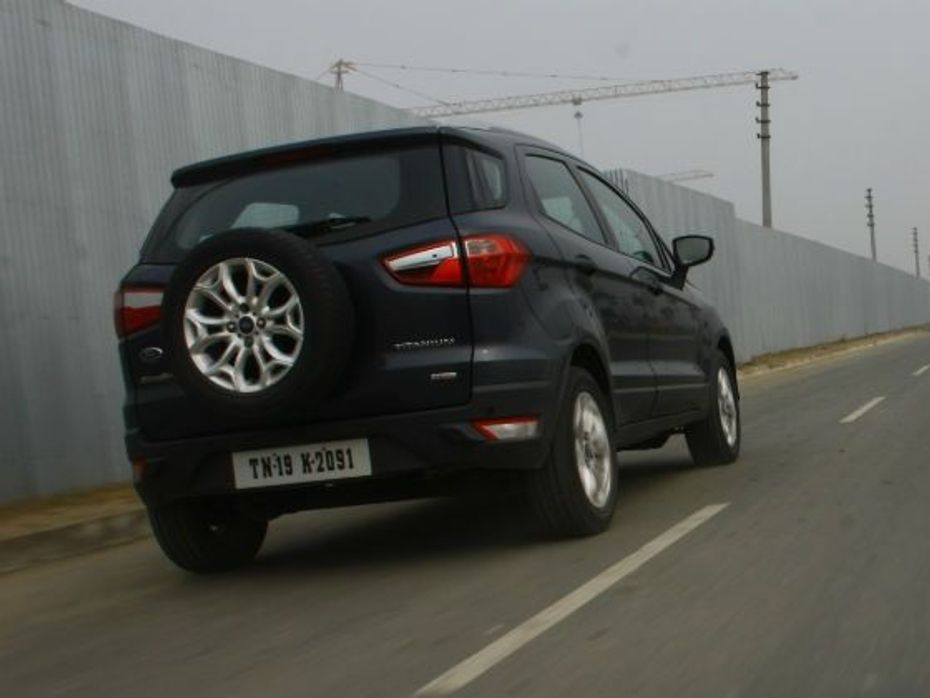 Ford EcoSport rear tracking