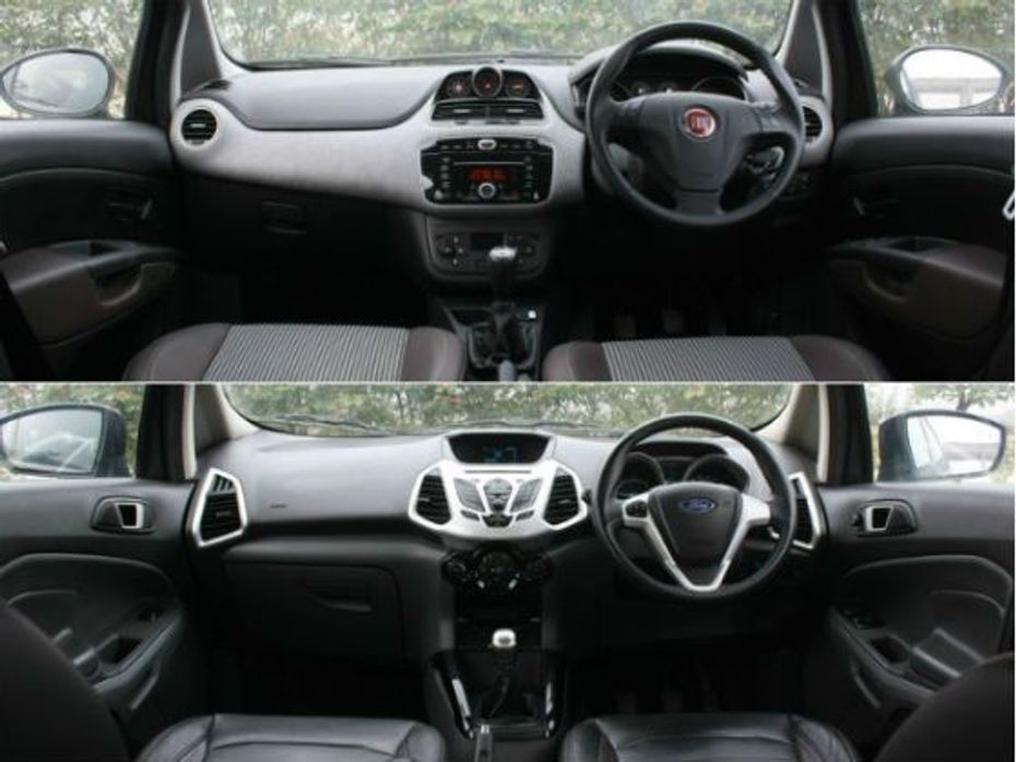 Fiat Avventura vs Ford EcoSport interior