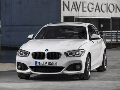 2015 BMW 1-Series facelift front three quarters static shot