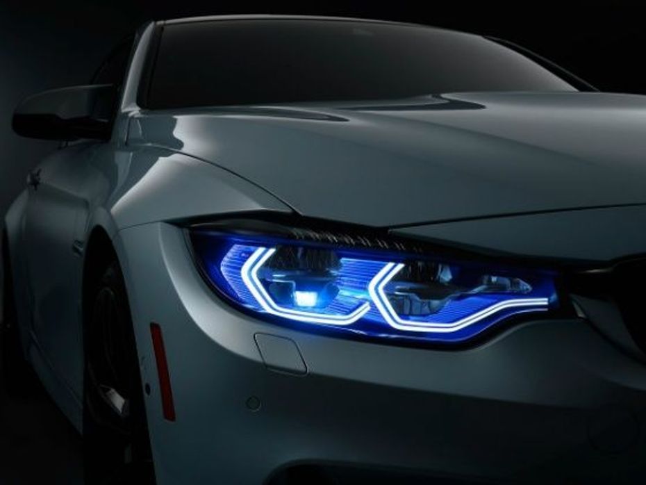 BMW M4 Iconic Lights Concept headlight