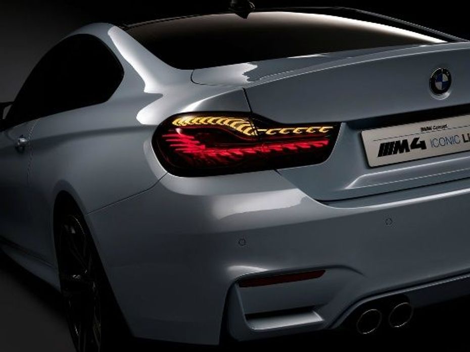 BMW M4 Iconic Lights Concept tail lights