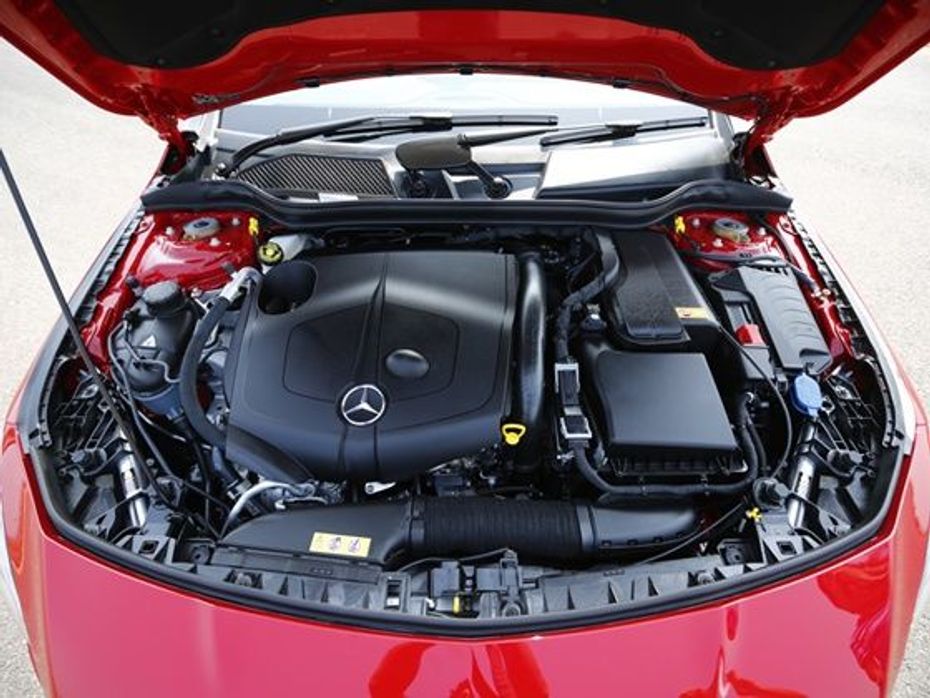 Mercedes-Benz CLA engine