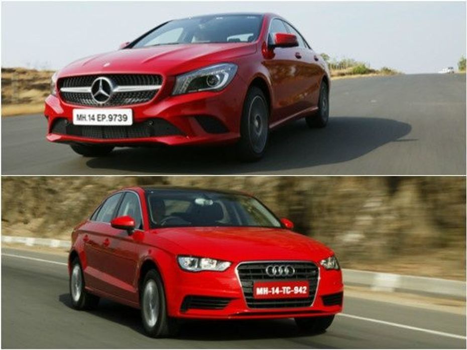 Mercedes-Benz vs Audi A3 spec comparison