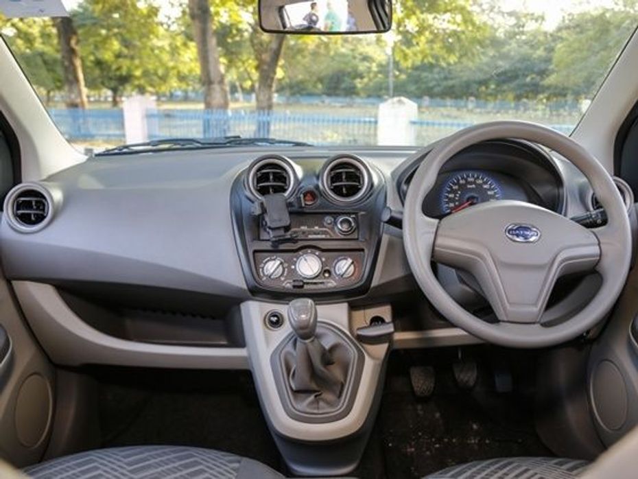 Datsun Go+ interior