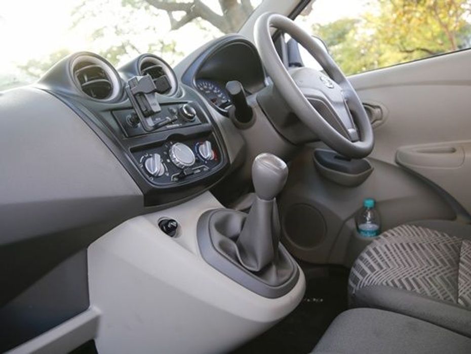 New Datsun Go Plus picture interior