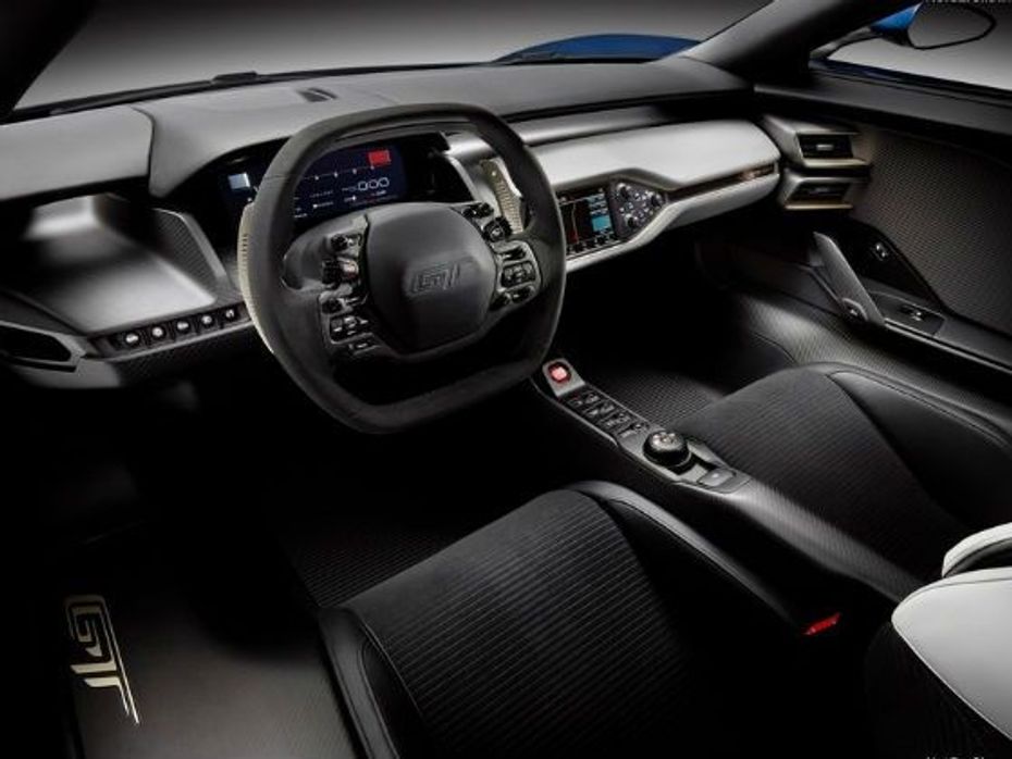 2017 Ford GT interior