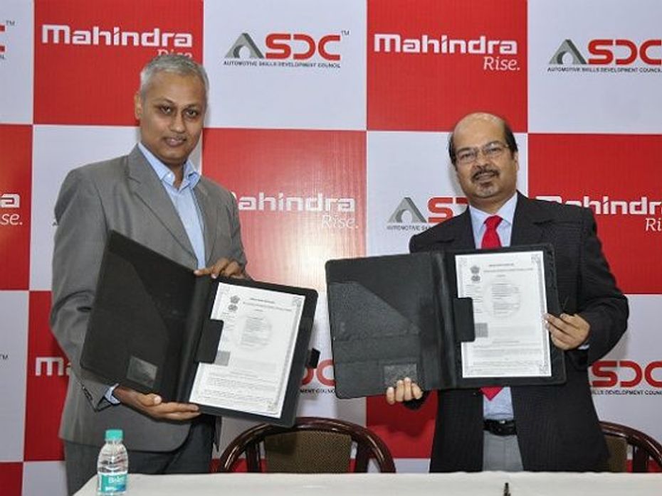 Mahindra signs MoU with ASDC
