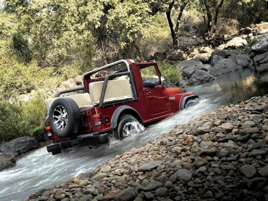 Mahindra Thar to get interior update in 2015 rear