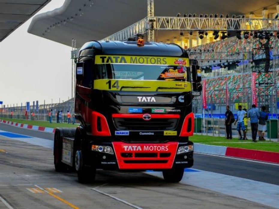 Tata T1 Prima Truck Racing static shot