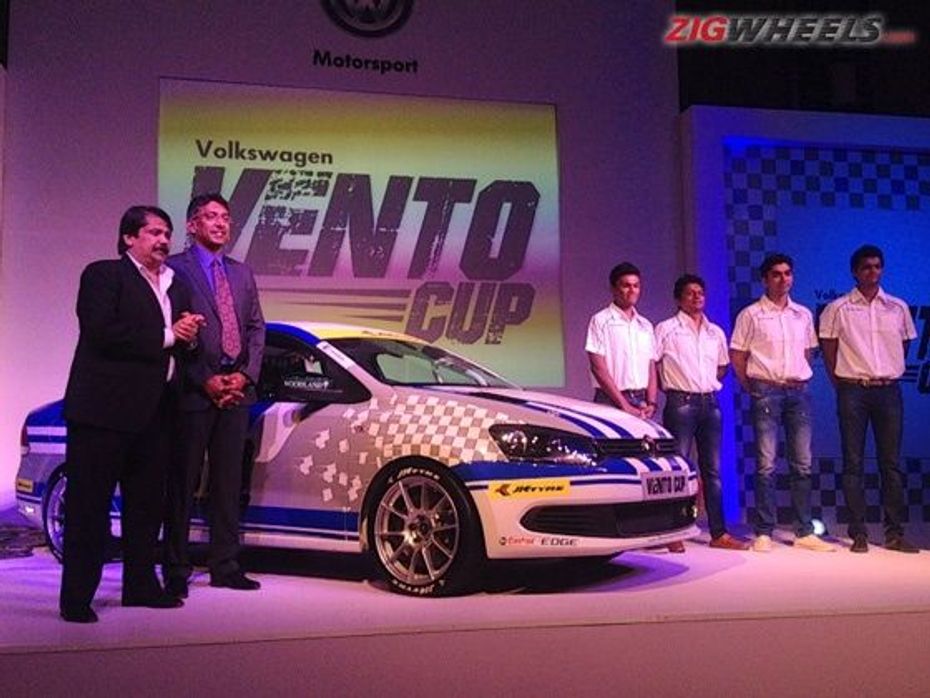 Volkswagen Motorsport India has launched the new Vento Cup series