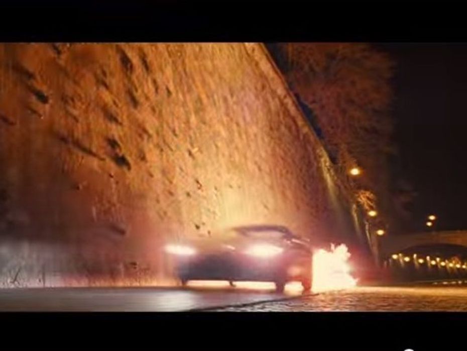 Flame-throwing Aston Martin DB1