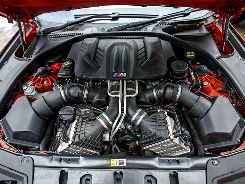 2014 BMW M5 twin turbo 4.4 litre V8