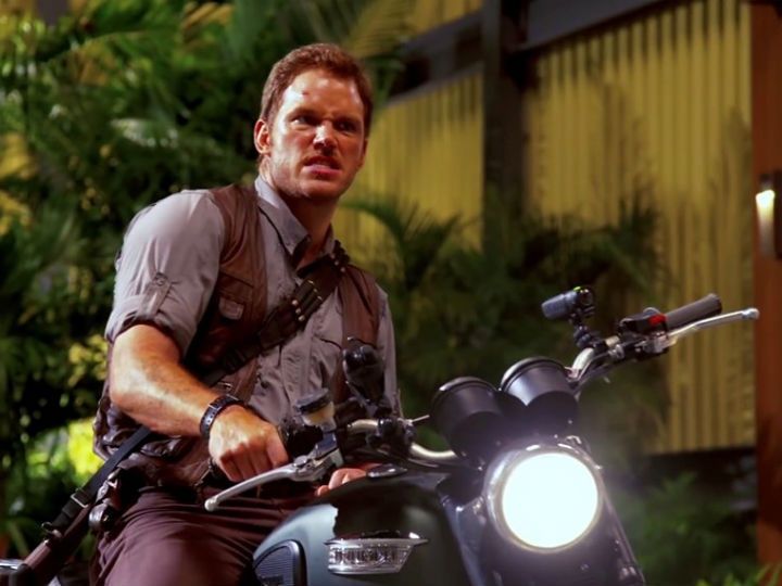 triumph scrambler jurassic world model