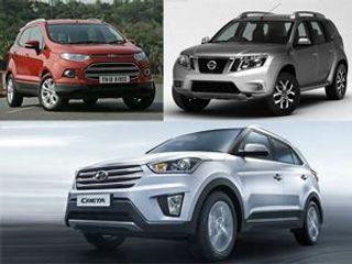Hyundai Creta vs Nissan Terrano vs Ford EcoSport: Spec Comparison