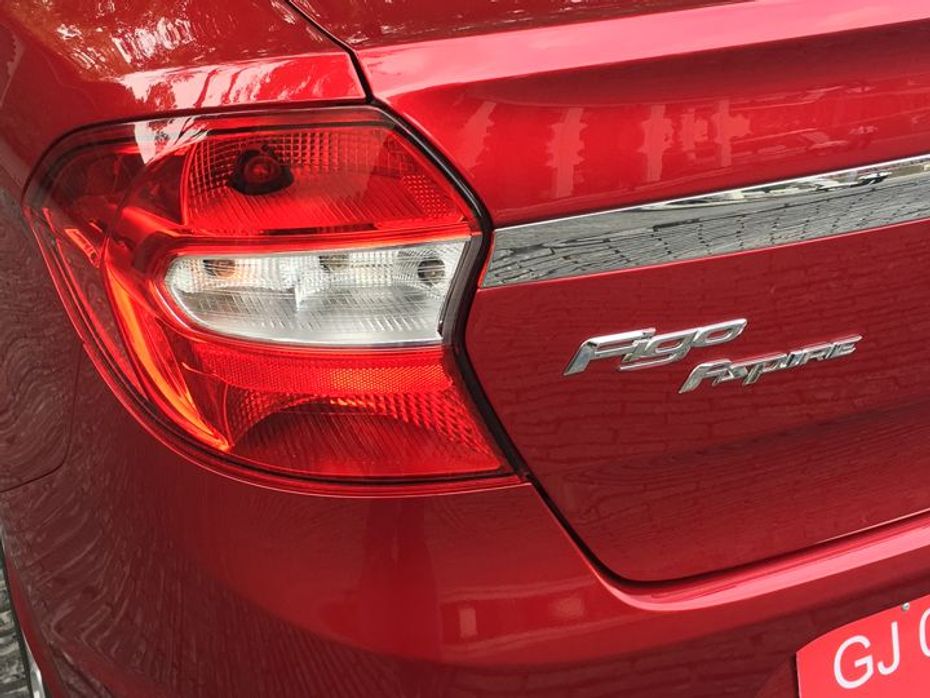 2015 Ford Figo Aspire badges rear