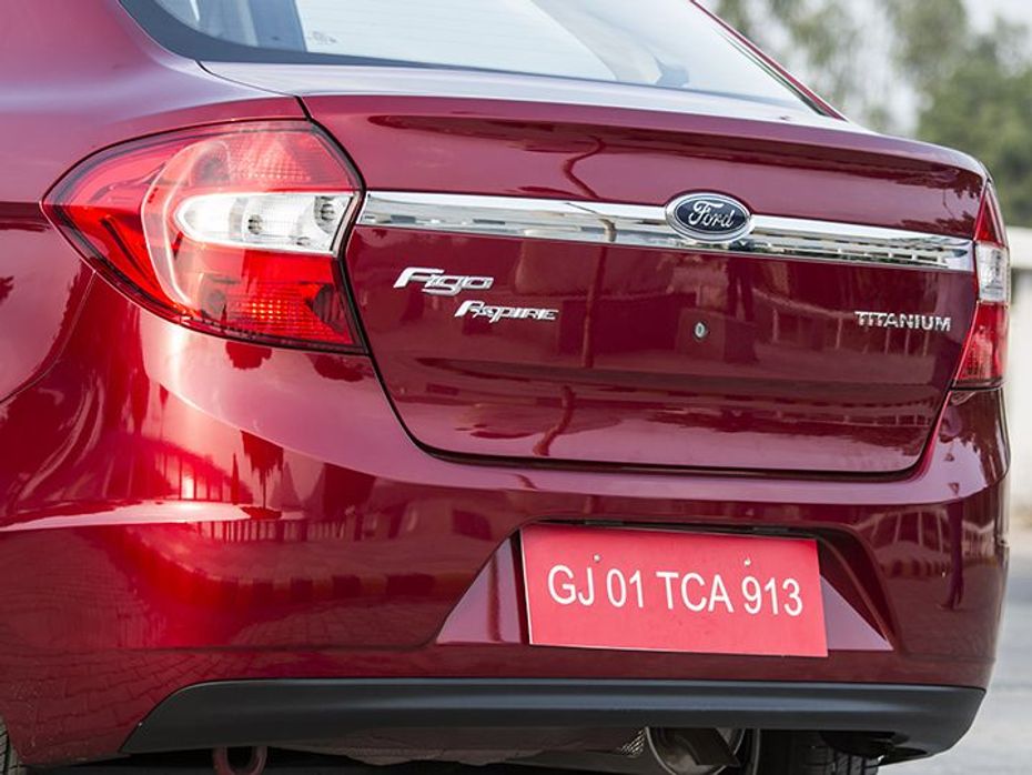 2015 Ford figo Aspire badges