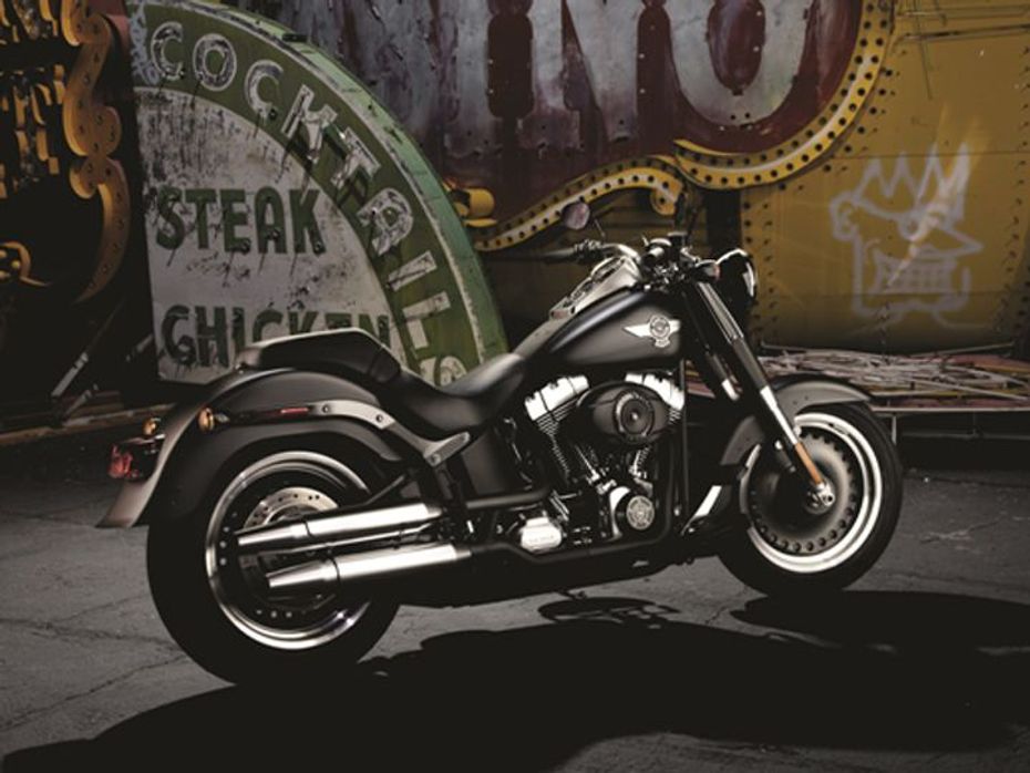 Harley-Davidson Fatboy rear