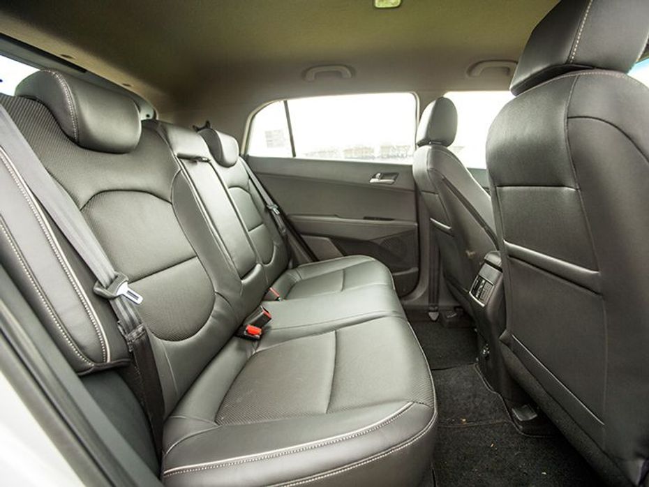 Hyundai Creta Review  rear seats
