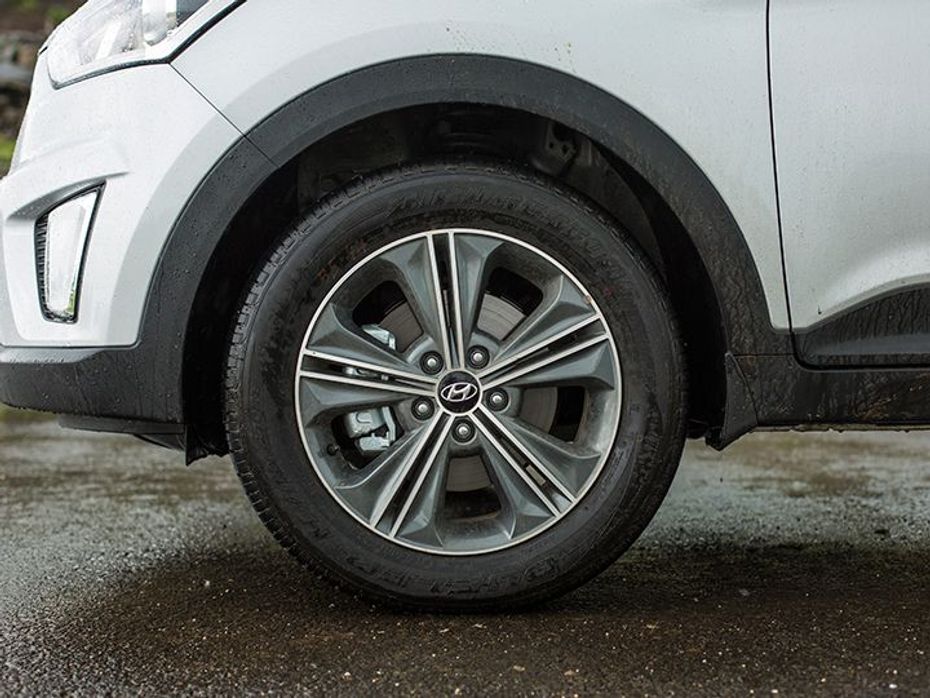 Hyundai Creta Review wheels