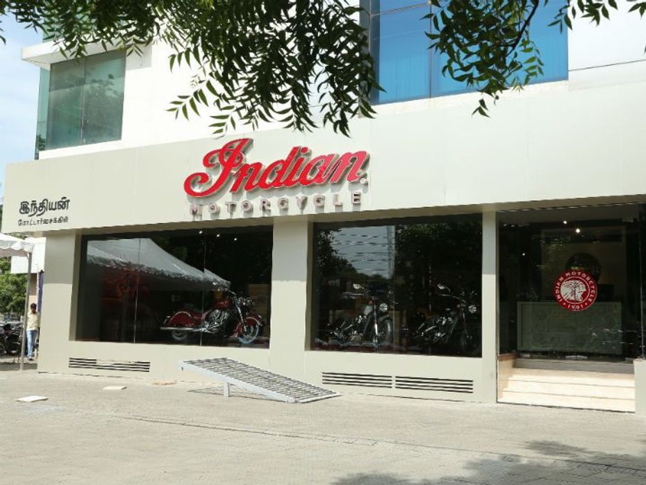 New Indian Motorcycle dealership in Chennai