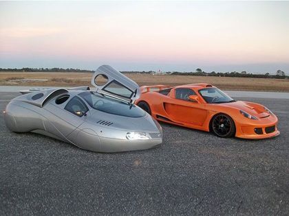 Now, cars that look like spaceships