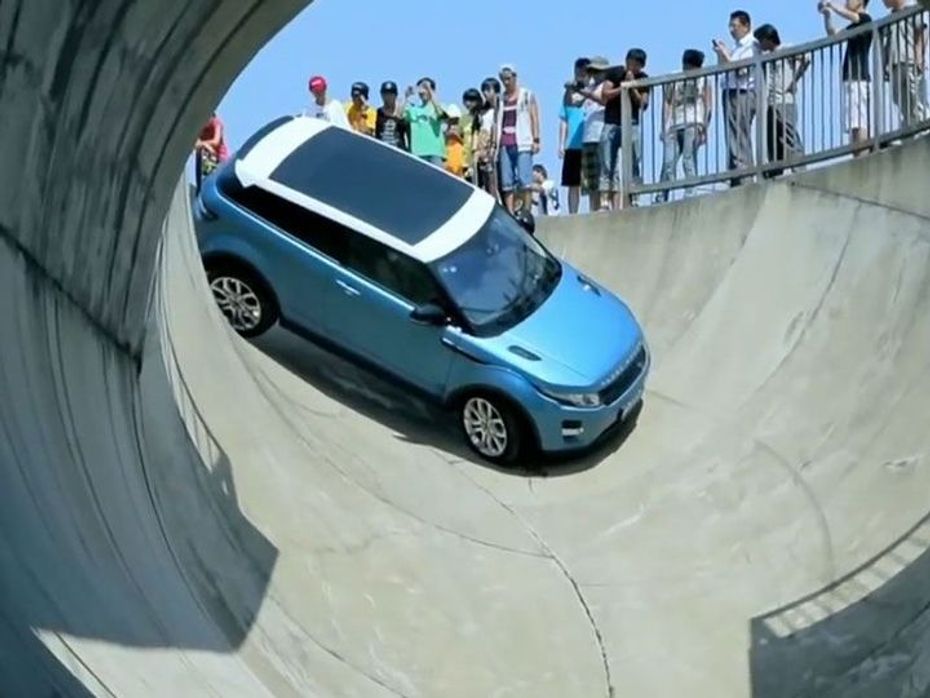 This Range Rover Evoque shocked everyone with its stunt