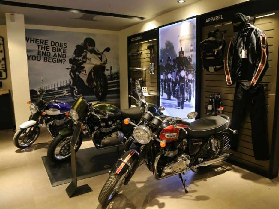 Central Triumph - new dealership in Indore