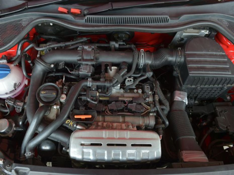Volkswagen Vento R racecar engine