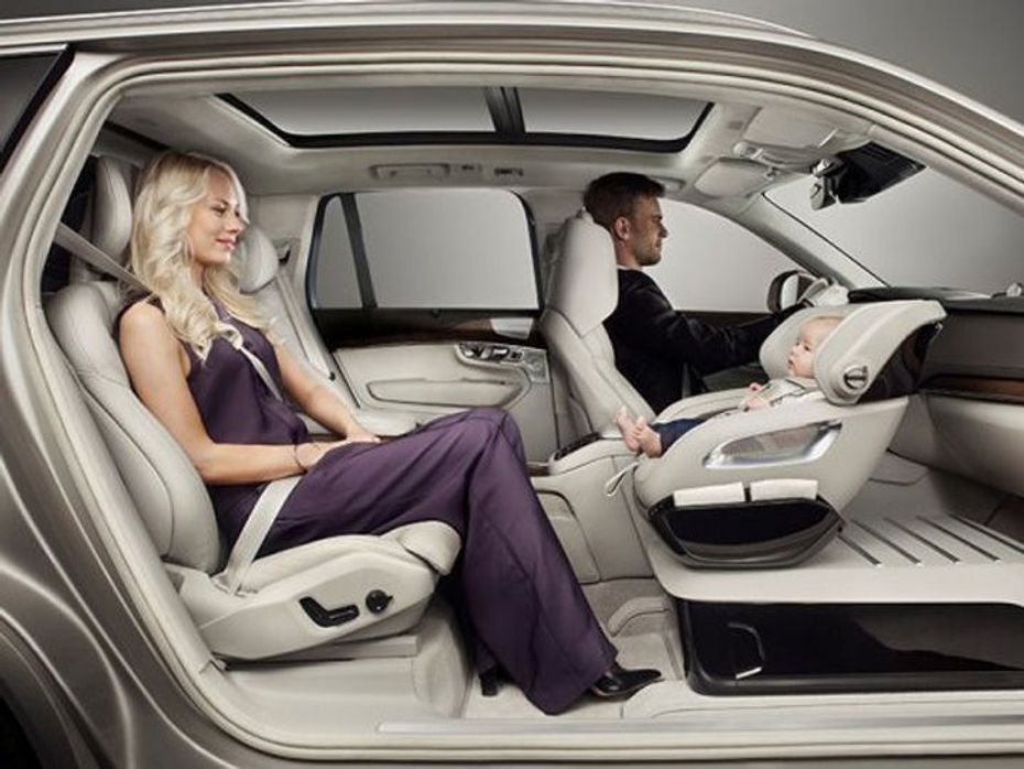Volvo reveals luxury child seat