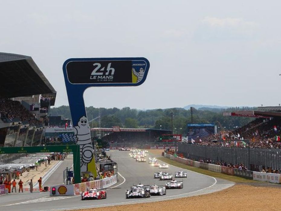 2015 24 hours of Le Mans start