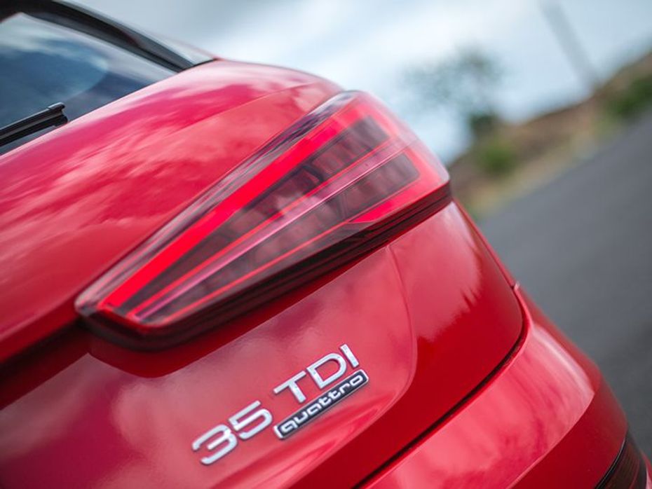 2015 Audi Q3 facelift badge