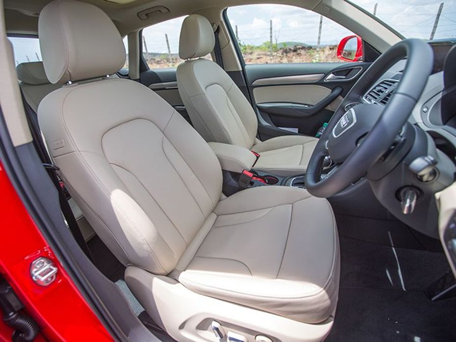 2015 Audi Q3 facelift seats